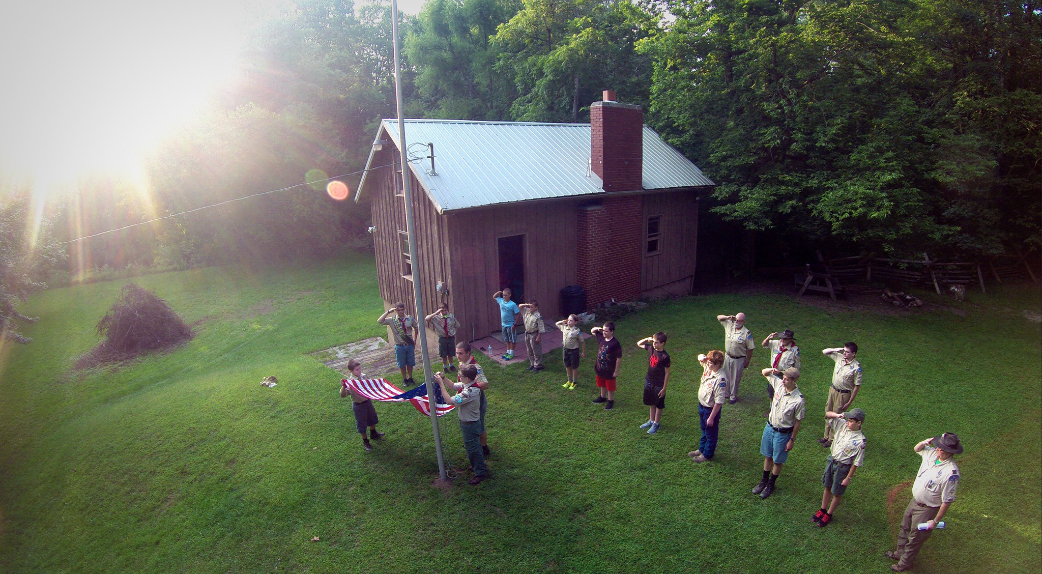 New Paris Boy Scouts Cabin - New Paris, Indiana